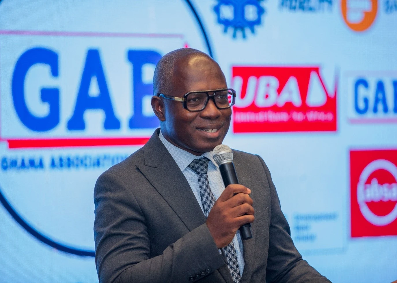 President of the Internal Control Network of the Ghana Association of Banks, Mr. Albert Bartlett delivering his closing remarks